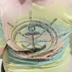 tye dye outerbanks tshirts